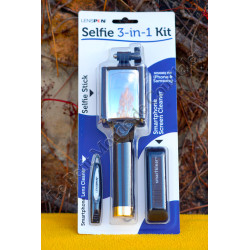 Kit SELFIE STICK 3-in-1 Lenspen L-SELF - POLE + SMARKLEAR + CELLKLEAR