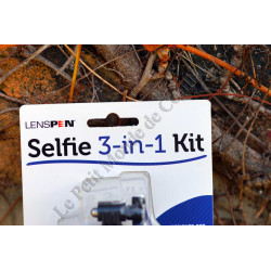 Kit Perche SELFIE STICK 3-en-1 Lenspen L-SELF - CANNE + SMARKLEAR + CELLKLEAR - 3-in-1