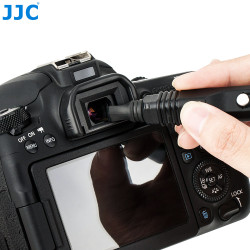 Stylo de nettoyage JJC CL-CP2 - Nettoyeur d'appareil-photo 3en1 - Objectif, viseur, écran