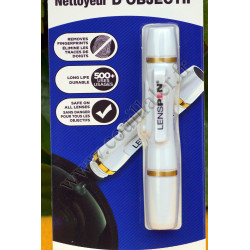 Stylo de nettoyage Lenspen NLP-1W - Nettoyeur d'objectif photo - Poudre Carbone transparente