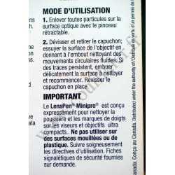 Stylo de nettoyage Lenspen NMCP-1 - L-MCPN Micro Objectif Viseur Photo Caméra Smartphone L-MCPN