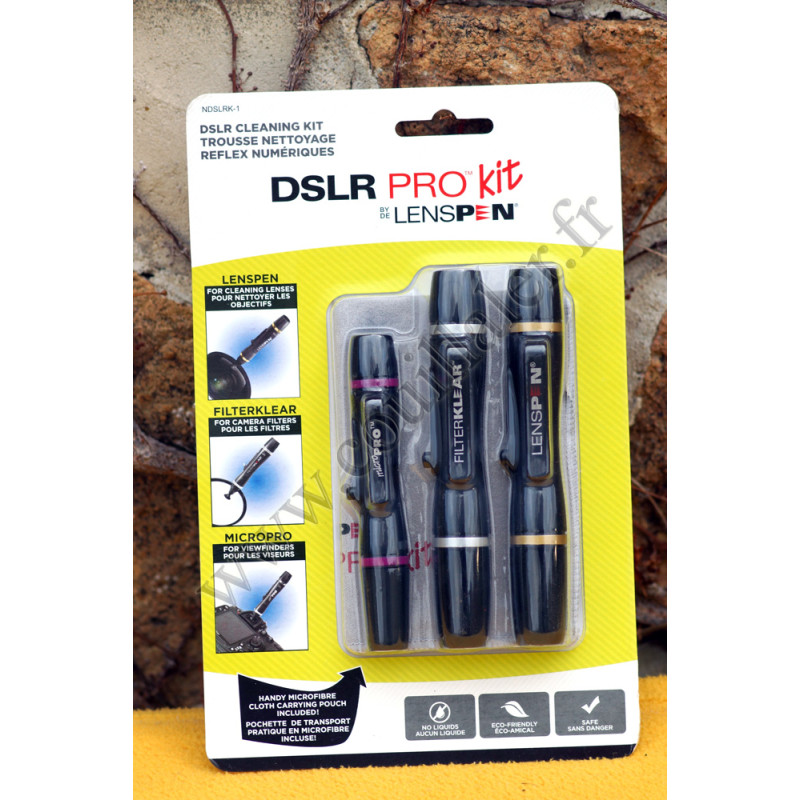 Kit de nettoyage pour objectifs Lenspen NDSLRK-1 - Appareil-photo DSLR, Bridge, Compact - Filtres, écran LCD