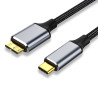 USB cable Type-C to Micro-B for external disk - High speed 5Gbps - 50cm