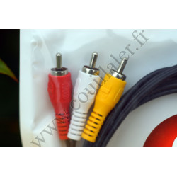 Câble Audio-Vidéo Pearstone MAVC-106 - Minijack-RCA - Sony VMC-20FR