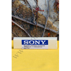 Lavalier Microphone Sony ECM-44BMP - Minijack 3.5mm UWP