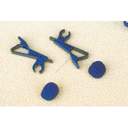 Polsen OLM-20 - Double Microphones Omnidirectionnels Lavalier