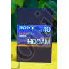 VideoTape HDCAM Sony BCT-40HDL- 40min 60fps - Metal Tape