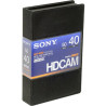 VideoTape HDCAM Sony BCT-40HDL- 40min 60fps - Metal Tape