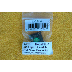 Cache avec niveau à bulle JJC SL-2 - Capuchon de Griffe porte-accessoire à verrouillage automatique Sony Minolta