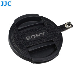 Attache cuir JJC CS-S55 pour Sony ALC-F55S - Cache avant objectif photo 55mm