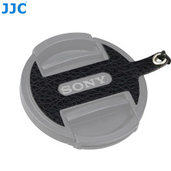 Attache cuir JJC CS-S55 pour Sony ALC-F55S - Cache avant objectif photo 55mm