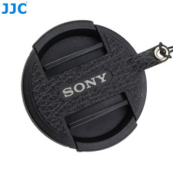 Attache cuir JJC CS-S55 pour Sony ALC-F55S - Cache avant objectif photo 55mm