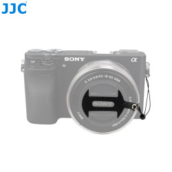 Attache cuir JJC CS-S55 pour Sony ALC-F55S - Cache avant objectif photo 55mm