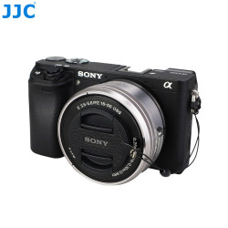 Attache cuir JJC CS-S55 pour Sony ALC-F55S - Cache avant objectif photo 55mm