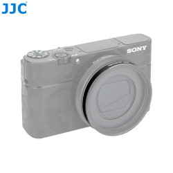 Adaptateur de filtre JJC RN-RX100V pour Sony DSC-RX100 modèles I à V - 52mm - Avec capuchon d'objectif