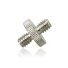 Vis JJC GM1414 - 1/4"-20 - Adaptateur Mâle-Mâle Support Photo caméscope