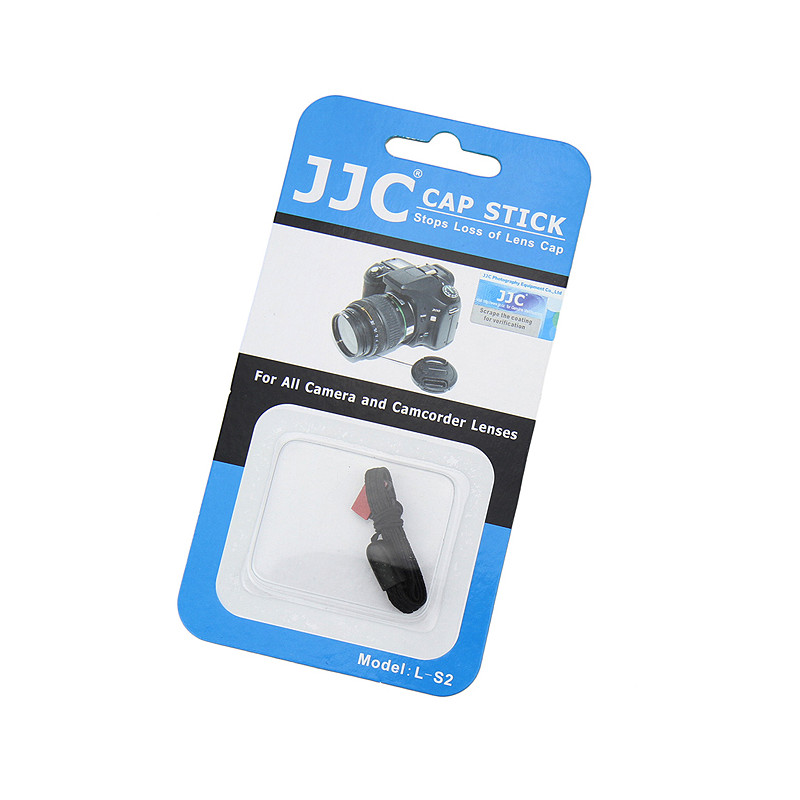 Lens cap keeper JJC L-S2 for camera or camcorder lens front cap