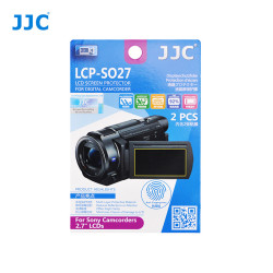 Protection film JJC LCP-SO27 for 2.7 inches camcorder LCD screen Sony or other brands