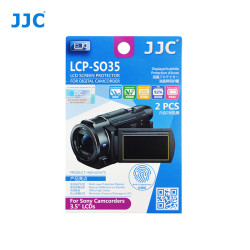 Protection film JJC LCP-SO35 for 3.5 inches camcorder LCD screen Sony or other brands