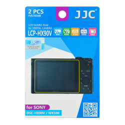 Protection film JJC LCP-HX90V LCD screen camera Sony Cyber-shot DSC-HX90V DSC-WX500