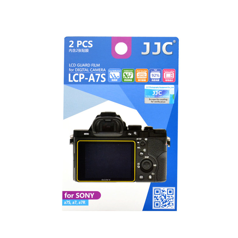 Film de protection JJC LCP-A7S - écran LCD Sony Alpha A7S et A7R - ILCE-7S et ILCE-7R