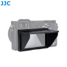 Rigid LCD screen hood JJC LCH-A6 - Sony Alpha A6600 A6500 A6400 A6300 A6100 A6000 - ILCE-6600 ILCE-6500 ILCE-6400 ILCE-6300