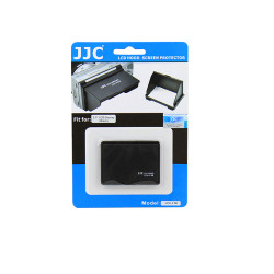 Pare-soleil rigide JJC LCH-2.5B avec vitre de protection pour écran LCD appareil-photo 2.5 pouces