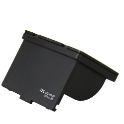 Pare-soleil rigide JJC LCH-2.8B avec vitre de protection pour écran LCD appareil-photo 2.7 et 2.8 pouces