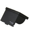 Pare-soleil rigide JJC LCH-2.8B avec vitre de protection pour écran LCD appareil-photo 2.7 et 2.8 pouces