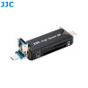 Lecteur de carte-mémoire JJC CR-UTC3 - USB 3.0 - SD, MMC et MicroSD SDHC/SDXC - Smartphone, Tablette