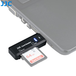 Memory card reader JJC CR-SDMSD1 - USB 3.0 - SD and MicroSD SDHC/SDXC