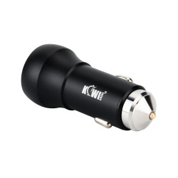 Chargeur de voiture USB JJC UCC-01 pour smartphone - prise allume-cigare