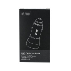 Chargeur de voiture USB JJC UCC-01 pour smartphone - prise allume-cigare