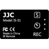 Remote JJC IS-S1 - DSLR Alpha & NEX - Infra-red - Sony RMT-DSLR2
