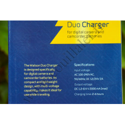 Chargeur de batteries double Watson Duo Battery Charger DLC - Universel - BW0713