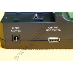 Chargeur de batteries double Watson Duo Battery Charger DLC - Universel - BW0713