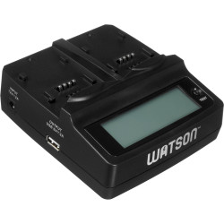 Double Battery Charger Watson Duo DLC - Universal - BW1018