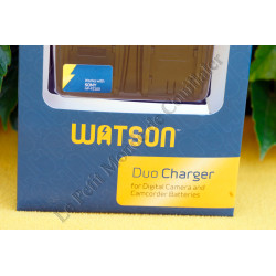 Chargeur de batteries double Watson Duo Battery Charger D-4237 - Série Z Sony NP-FZ100 - Universel - BW0418