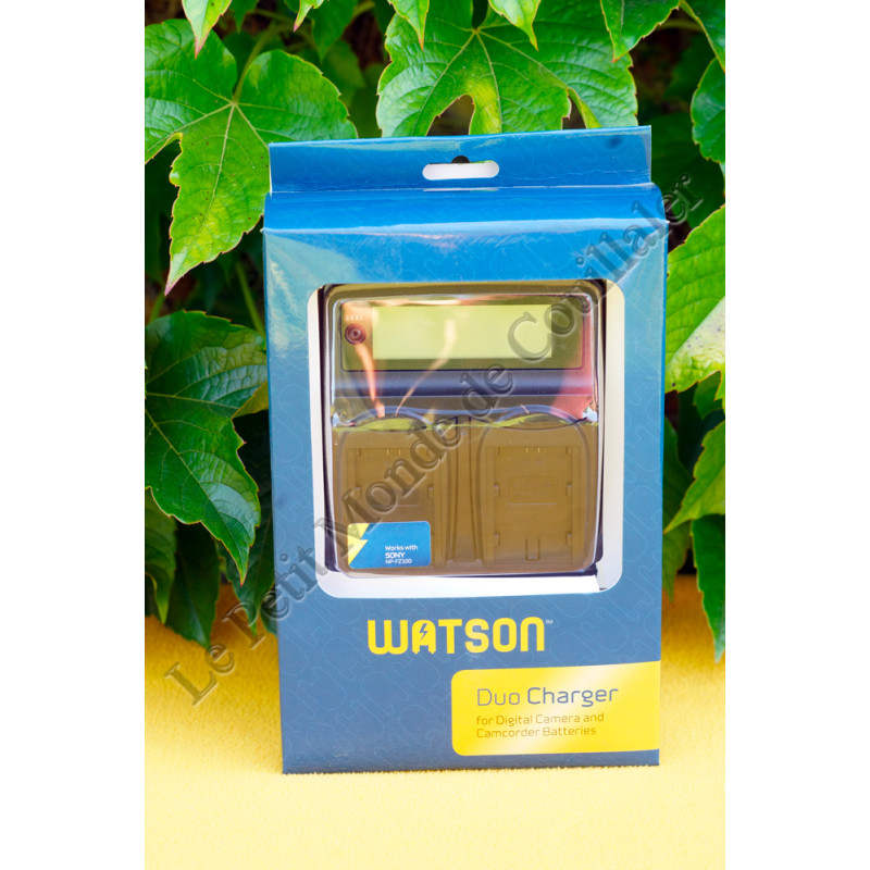 Chargeur de batteries double Watson Duo Battery Charger D-4237 - Série Z Sony NP-FZ100 - Universel - BW0418
