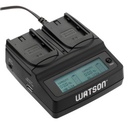Chargeur de batteries double Watson Duo Battery Charger D-4237 - Série Z Sony NP-FZ100 - Universel - BW0418