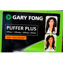 Diffuseur flash intégré Gary Fong Puffer Plus Sony - Minolta - Griffe Sony à verrouillage automatique