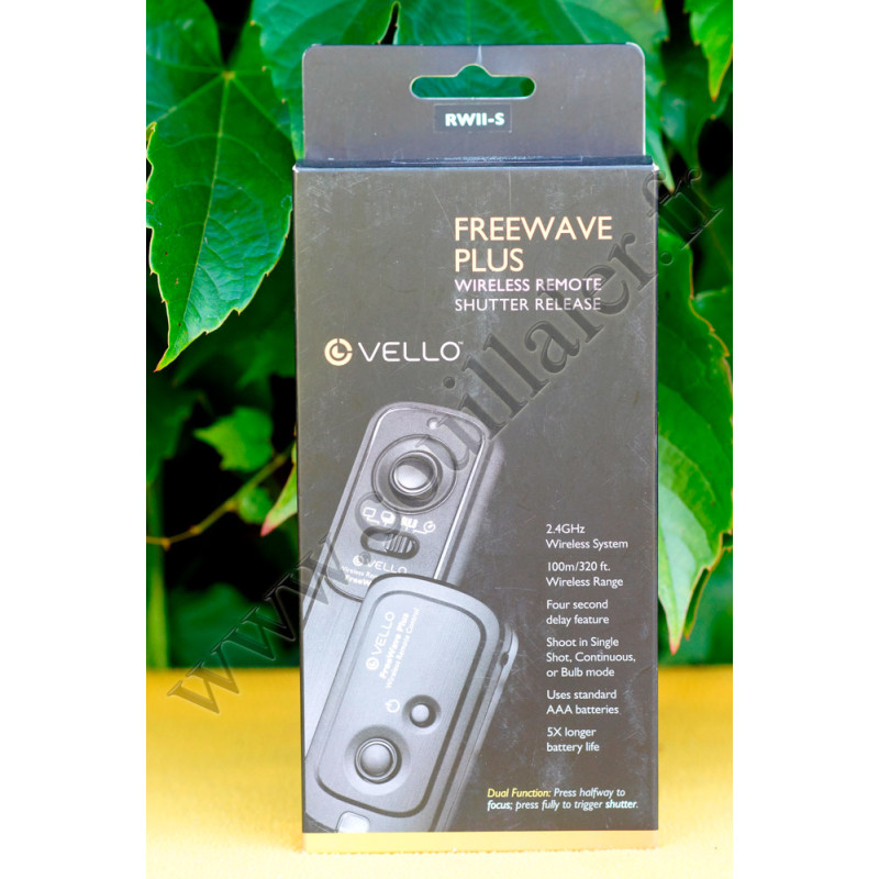 Télécommande sans-fil Vello RWII-S - Compatible Sony / Minolta