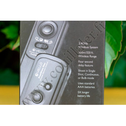 Télécommande sans-fil Vello RWII-S - Compatible Sony / Minolta