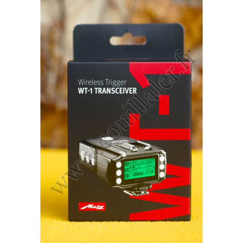 Transmetteur Metz WT-1T - Déclenchement flash sans-fil - Pour récepteur Metz WT-1R