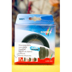 Lens hood 3-in-1 Kaiser 6821 - 52mm - Flexible and Retractable - Wide-Angle or Telephoto
