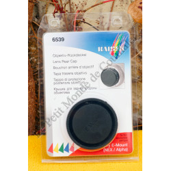 Rear Lens cap Kaiser 6539 - Mount-E Sony lens Type - NEX - ALC-R1EM