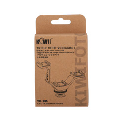 Support V-Bracket triple JJC VB-105 - Flash, Microphone, kit sans-fil