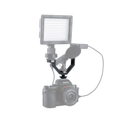 Triple Support V-Bracket JJC VB-125 - Camera Flash, Camcorder Microphone, Wireless kit