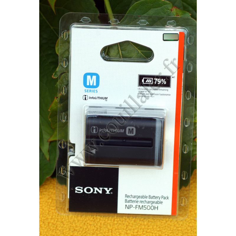 Batterie InfoLithium Sony NP-FM500H - Série M - Rechargeable