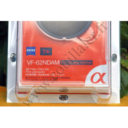 Filtre neutre Sony VF-62NDAM - 62mm - Objectif Appareil-photo